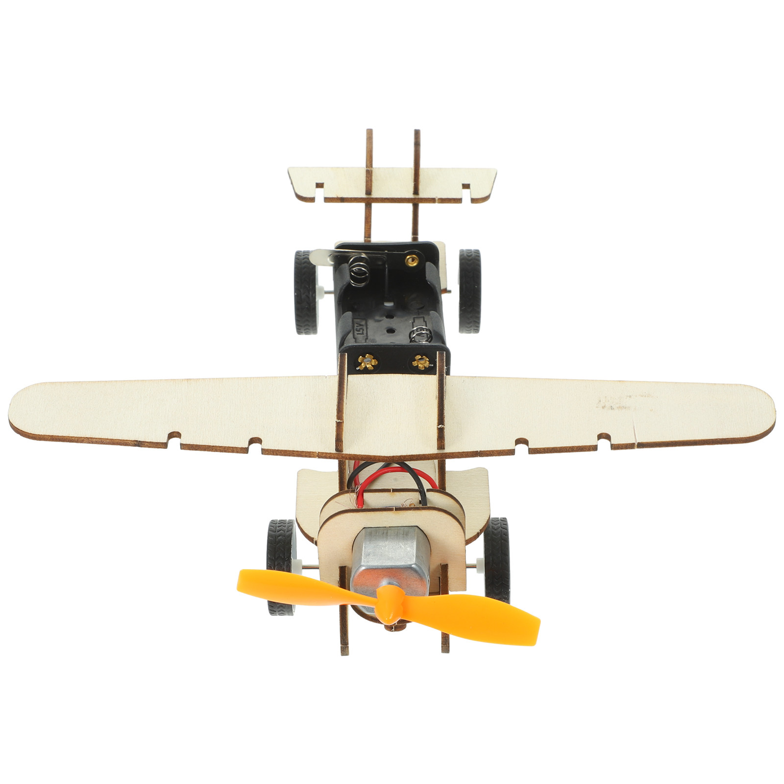 Kids Education School - 1Set Wooden Glider Plane DIY Science