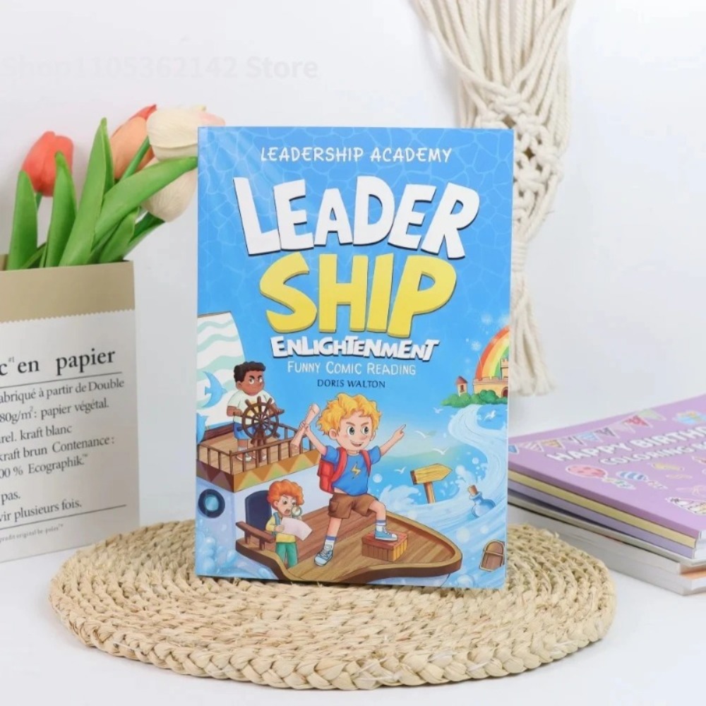 Kids Education Academy - Leadership Enlightenment Funny Comic Book, Kids