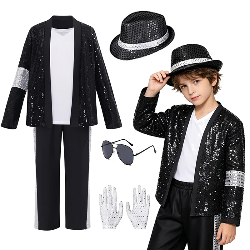 Kids Education School - Kids Hip‑Hop Pop Star Fancy Costume