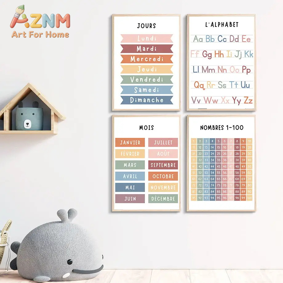 English French Number Alphabet - Kids Education Alphabet Numbers review and price