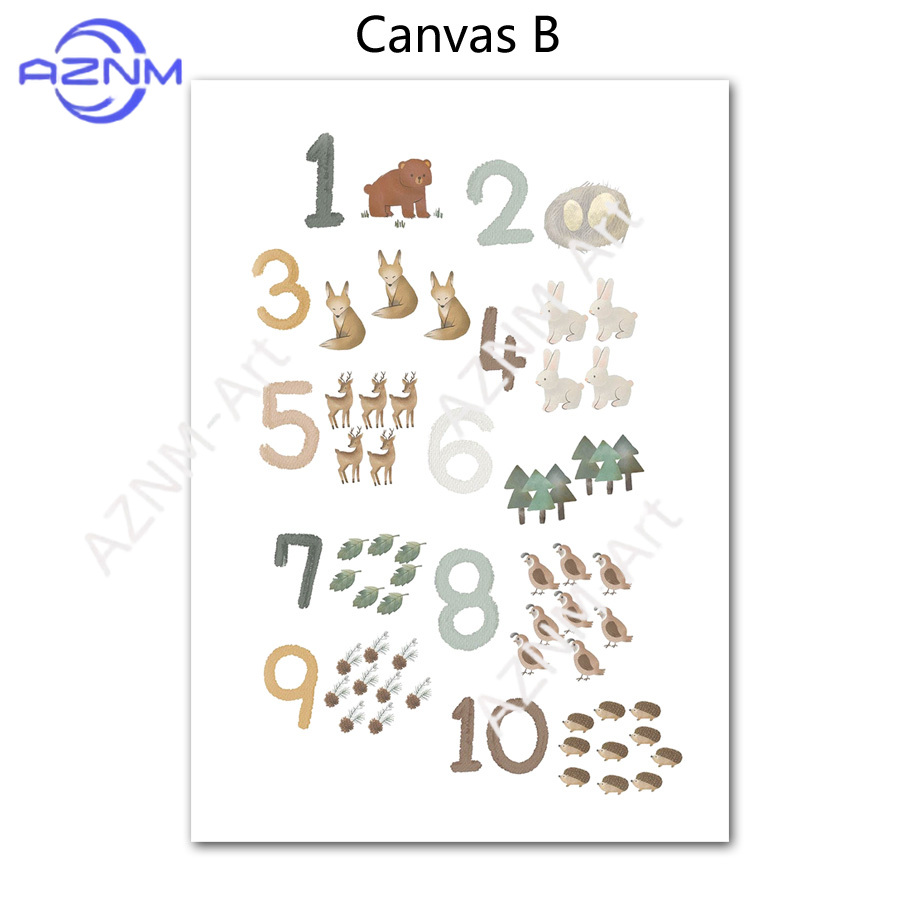 1/2pcs Education Learning Numb - Kids Education Number review and price