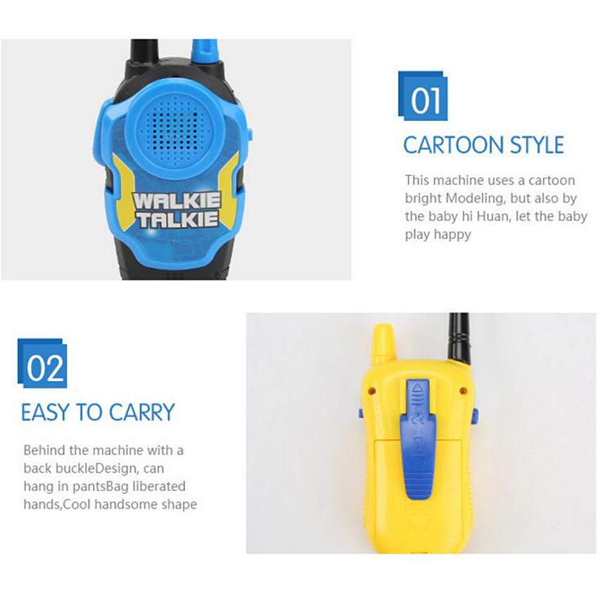 2 Pieces 50M Toy Walkie Talkie - Kids Outdoor Education review and price