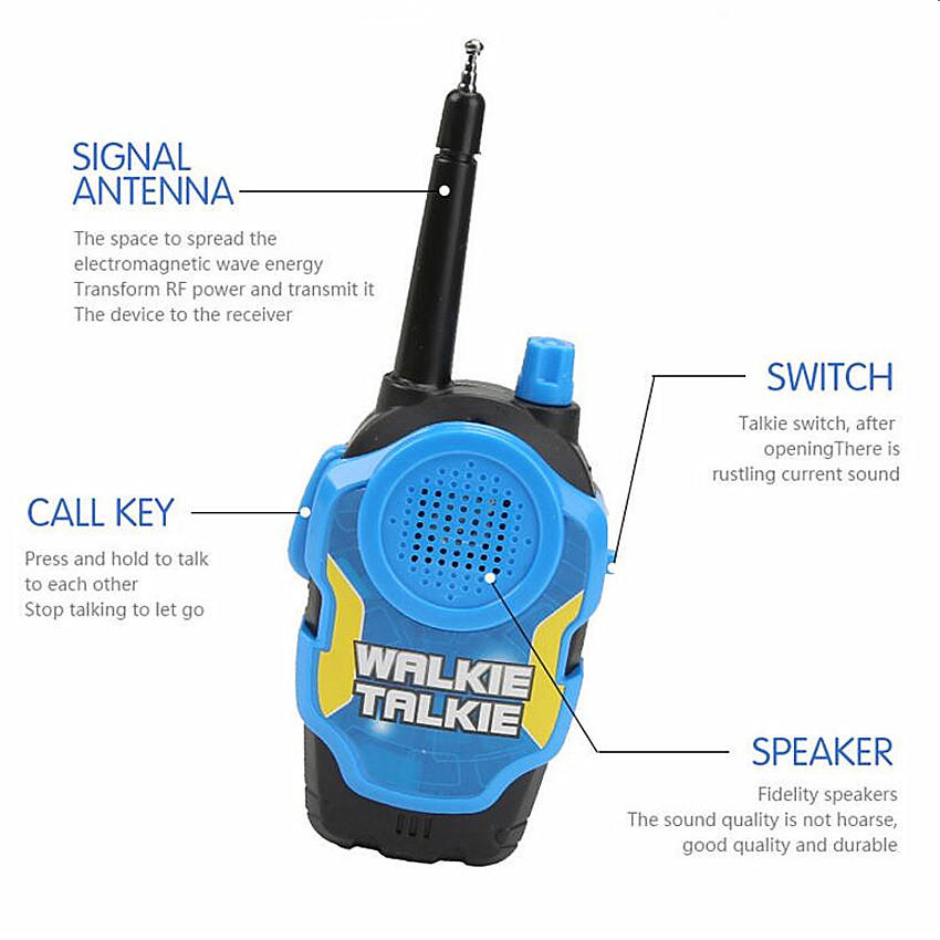 2 Pieces 50M Toy Walkie Talkie - Kids Outdoor Education review and price