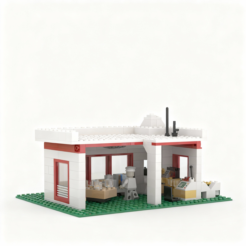 225pcs MOC Town Classic Commun - Kids Education Centre review and price