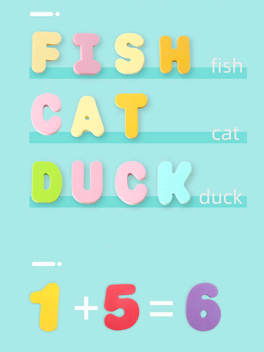 Children Bath Toys Foam Fun Fl - Number Puzzle Foam review and price