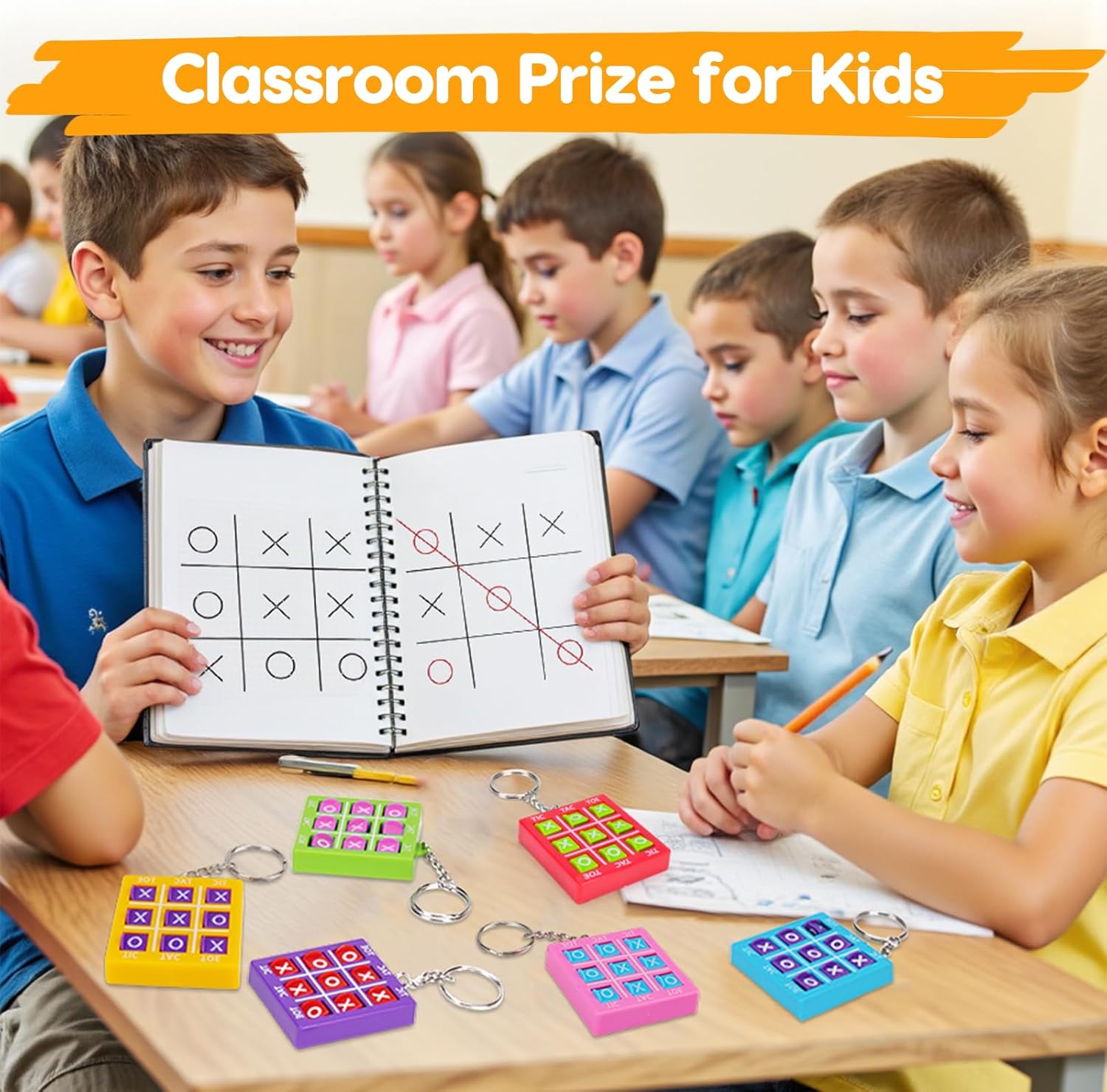1/8pcs Tic Tac Toe Game Kids E - Kids Education Number review and price