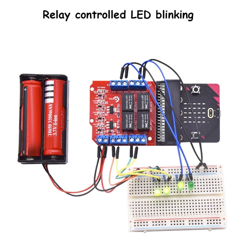 TCE Microbit 4 Channel Relay M - Kids Education Channel review and price
