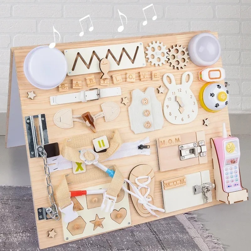 1 piece DIY Montessori Busy Bo - Kids Educational Box review and price