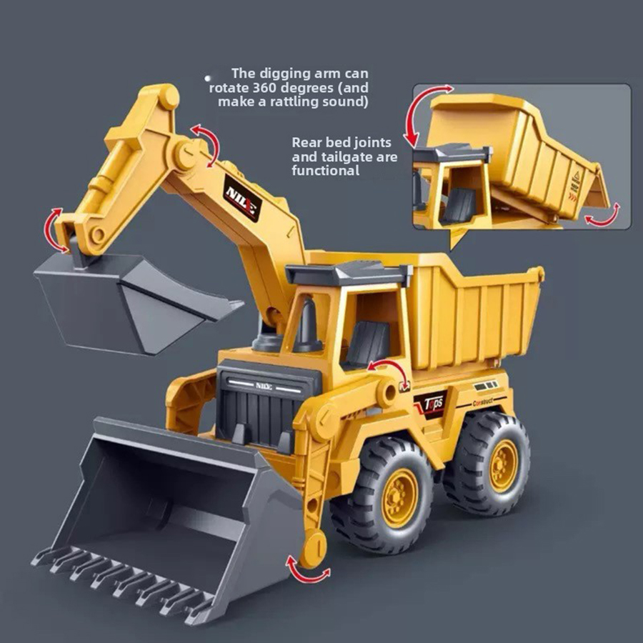 1pcs Excavator Truck Model Toy - Kids Educational Game review and price