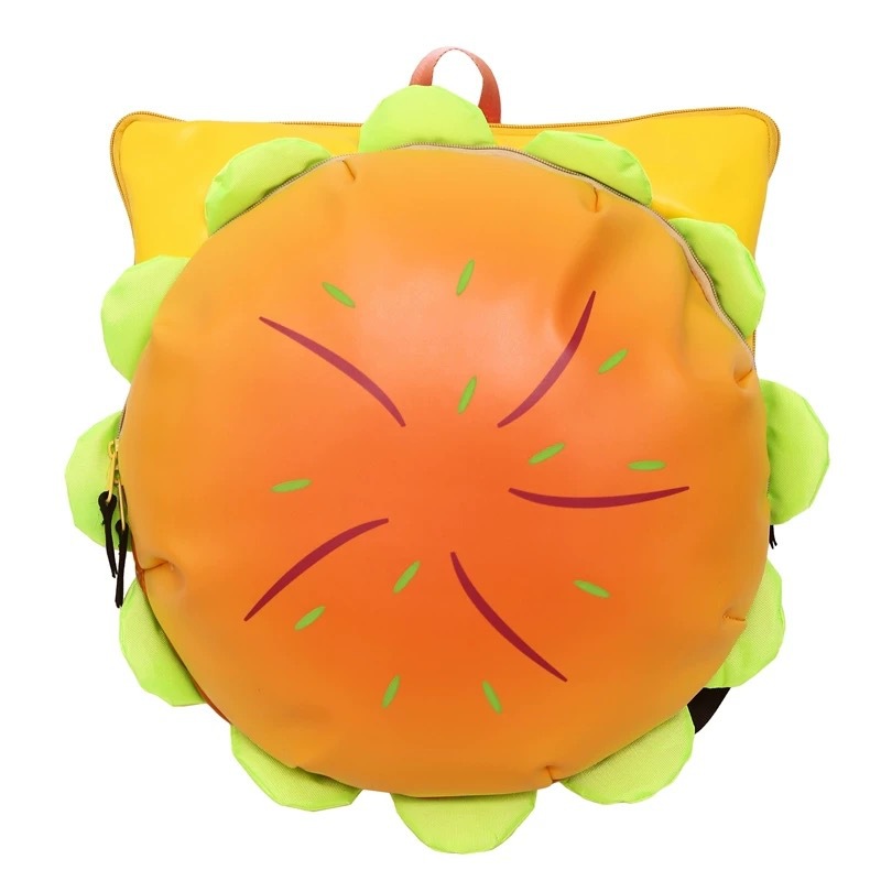 2026 Cute 3D Hamburger Backpac - Kids Education School review and price