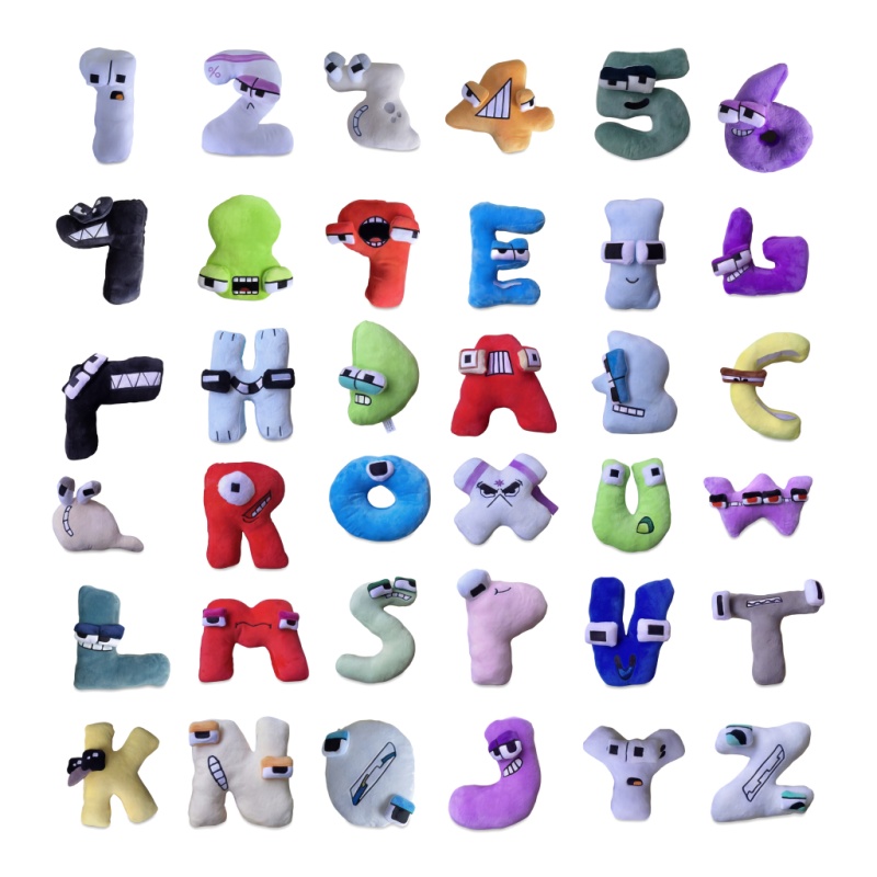 26 Pcs Alphabet & Number Plush - Kids Education Alphabet Numbers review and price