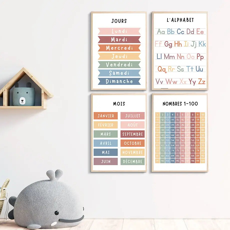 English French Number Alphabet - Kids Education Alphabet Numbers review and price