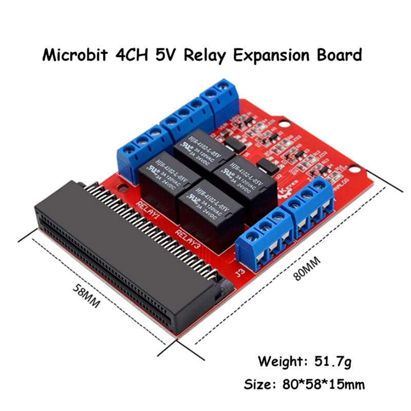 A40I Microbit 4 Channel Relay  - Kids Education Channel review and price