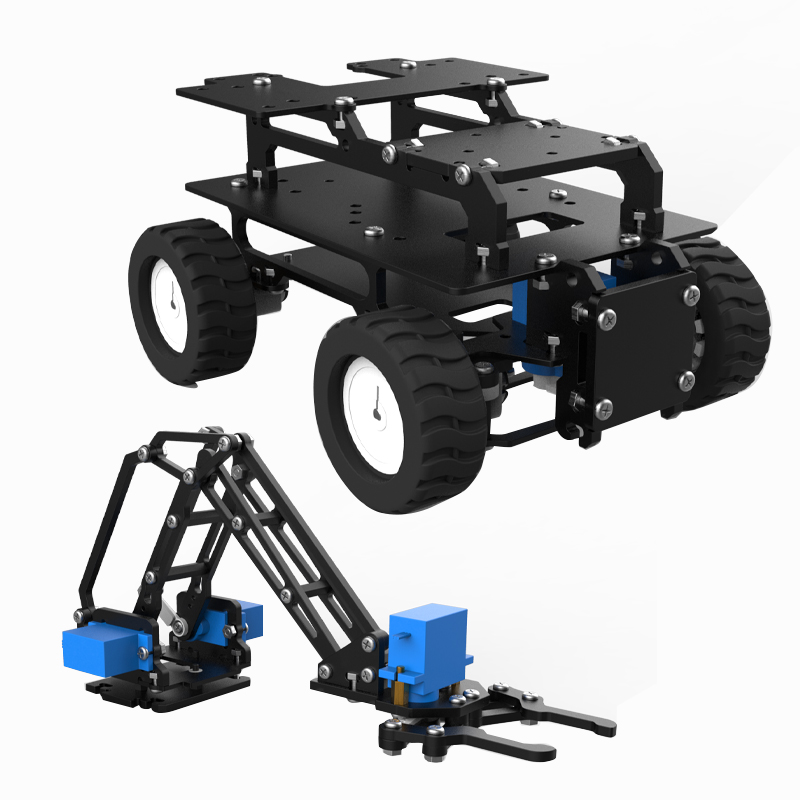 Acrylic 4WD Robot Car Motor Ac - Coding Robot Toy review and price