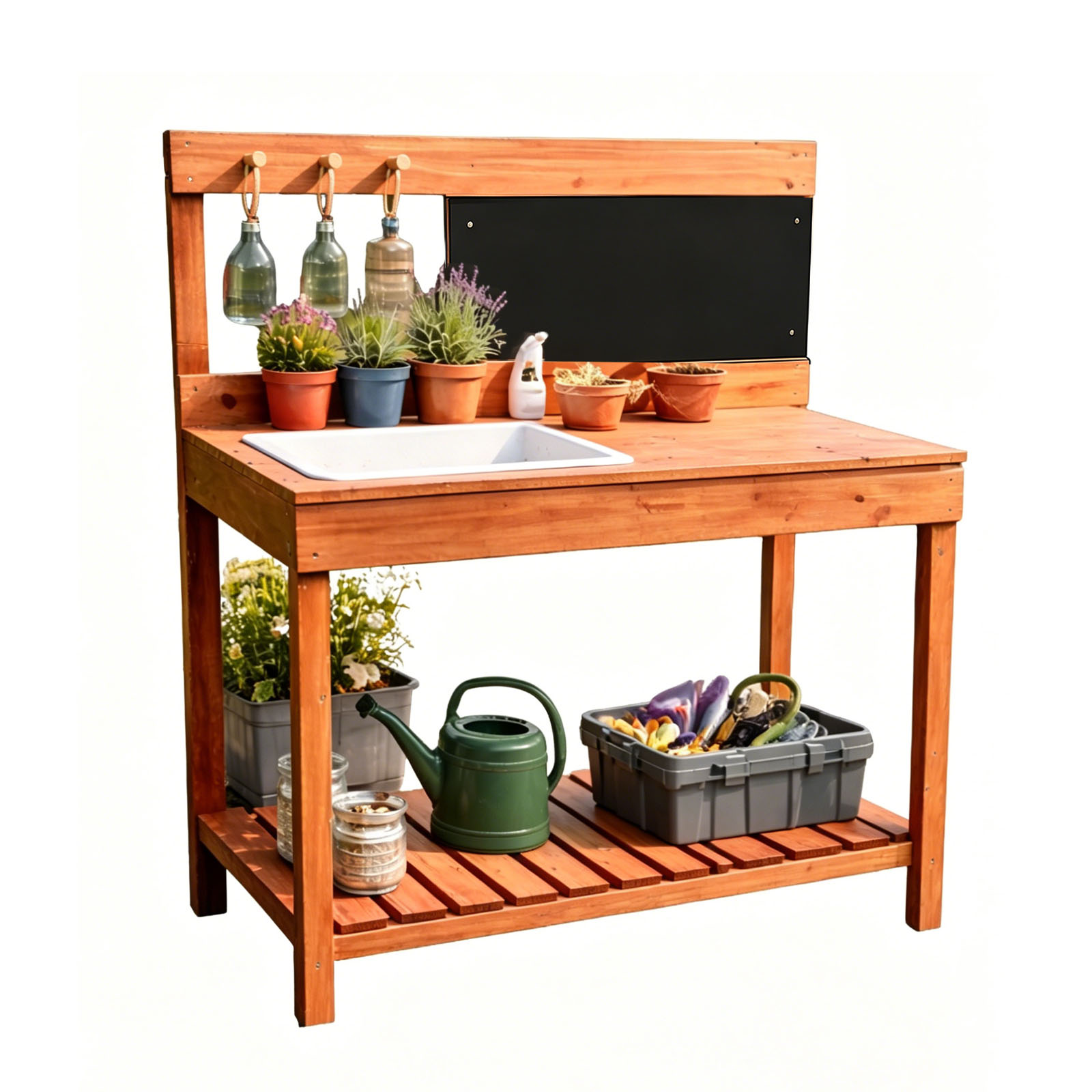 Wooden Potting Benches For Chi - Kids Outdoor Education review and price