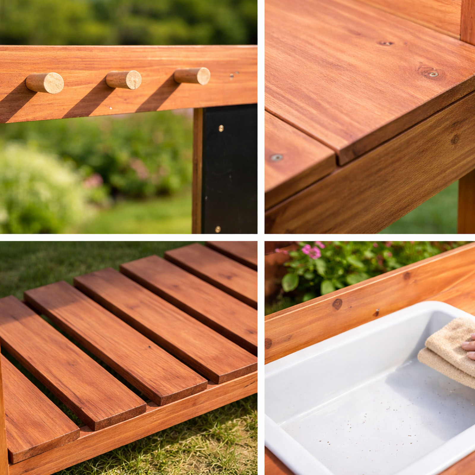 Wooden Potting Benches For Chi - Kids Outdoor Education review and price