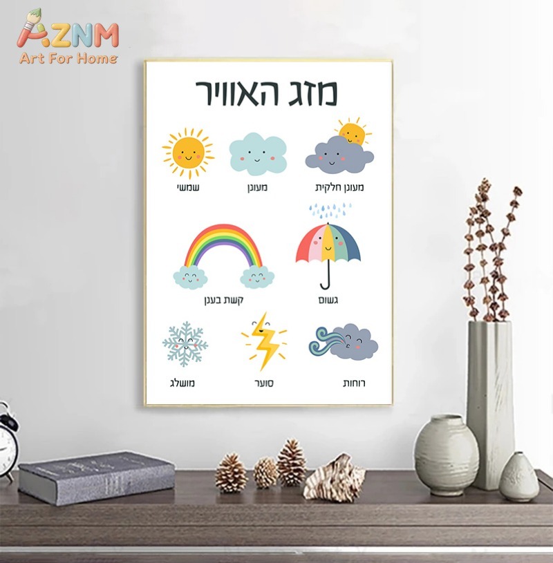 AZNM Hebrew Educational Kids C - Kids Education Alphabet Numbers review and price