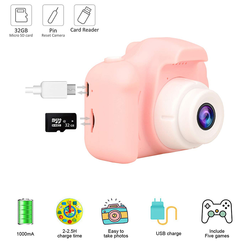 Kids Camera Toys Mini HD Digit - Kids Outdoor Education review and price