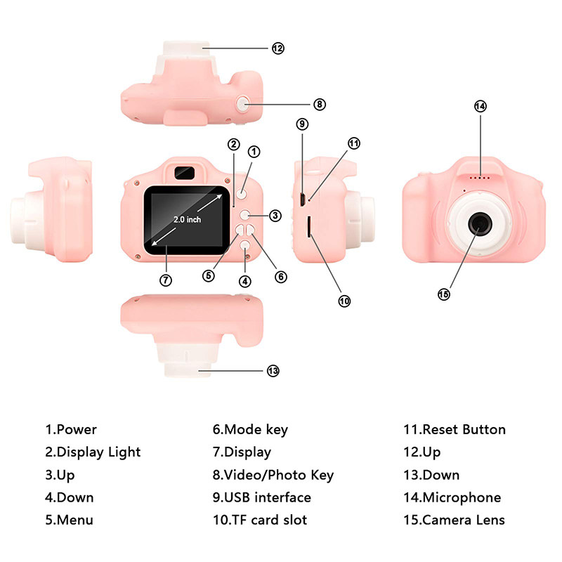 Kids Camera Toys Mini HD Digit - Kids Outdoor Education review and price