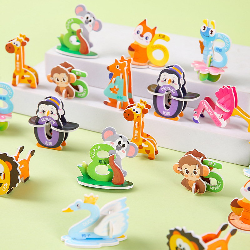 3D Cartoon Animal Number Foam  - Number Puzzle Foam review and price