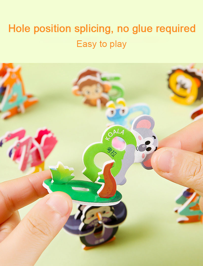 3D Cartoon Animal Number Foam  - Number Puzzle Foam review and price