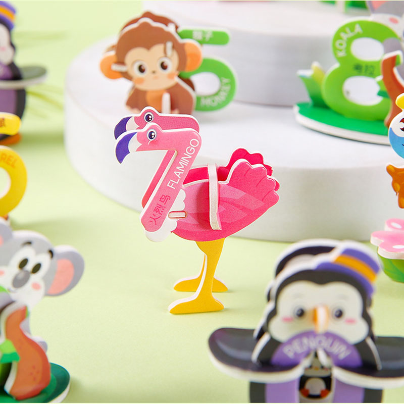 3D Cartoon Animal Number Foam  - Number Puzzle Foam review and price
