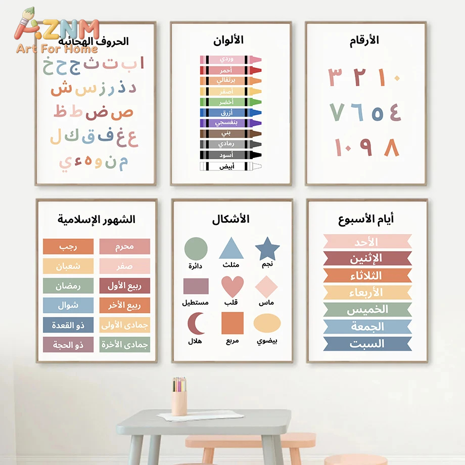 AZNM Arabic Educational Kids C - Kids Education Alphabet Numbers review and price
