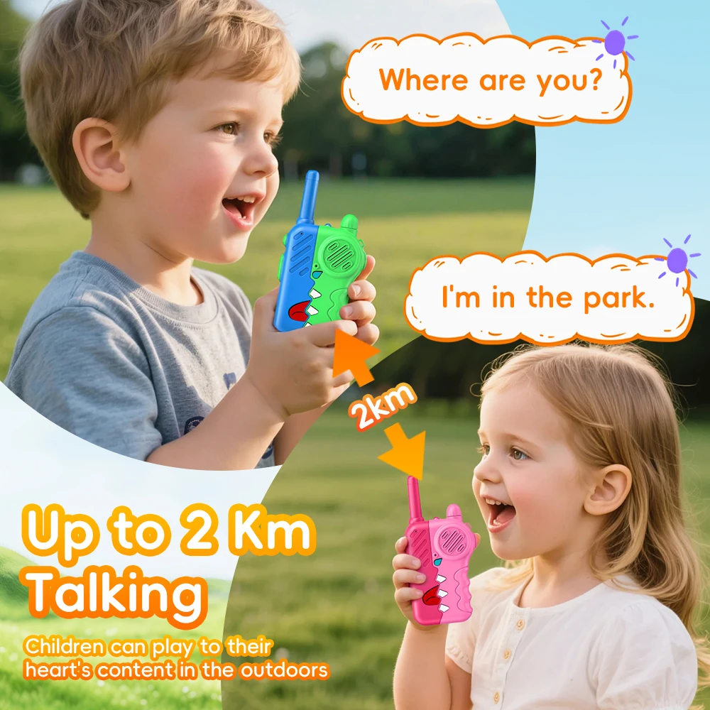 2pcs Children's Walkie-talkies - Kids Outdoor Education review and price