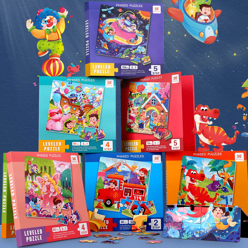 Kids Magnetic Wooden Puzzle Ca - Kids Educational Box review and price
