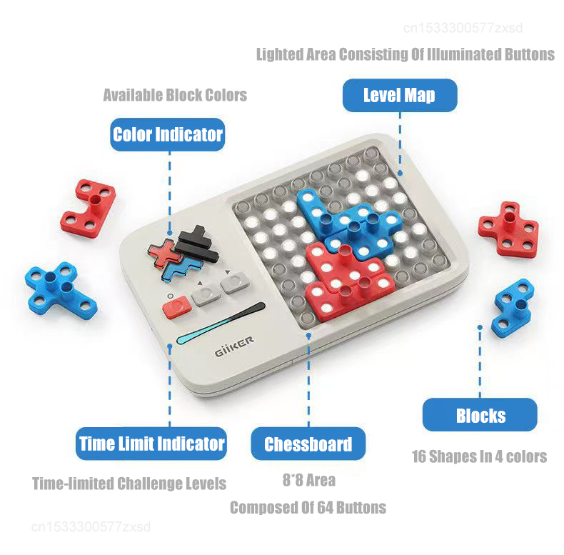 Giiker Super Blocks 1000+Level - Kids Education Games App review and price