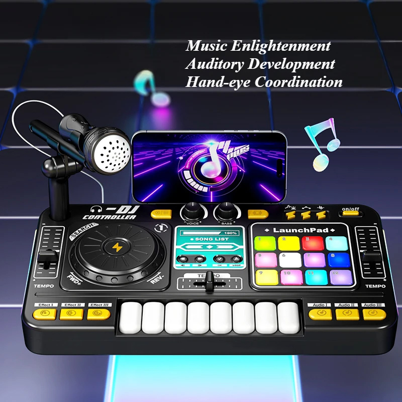 Children Musical DJ Mixer with - Kids Education Games App review and price