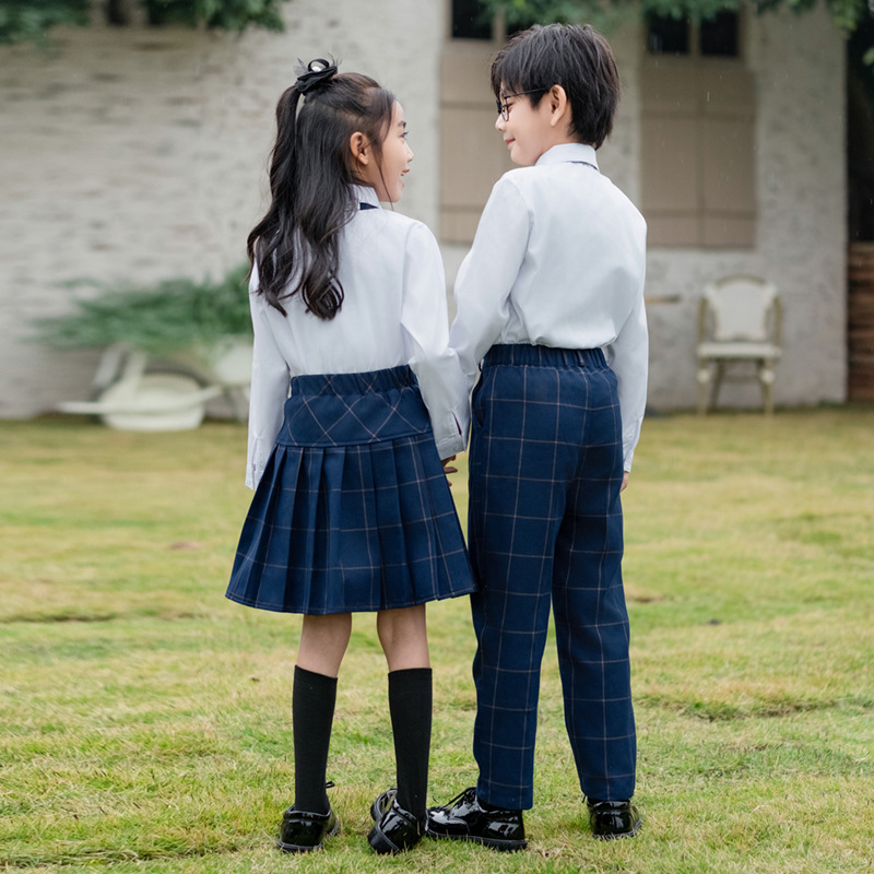 Kids British Plaid Vest Shirt  - Kids Education School review and price