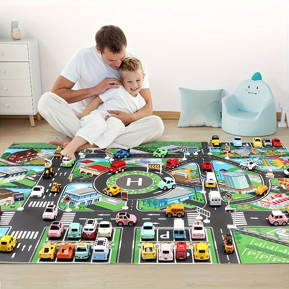 1pc, City Traffic Play Mat, La - Kids Educational Game review and price