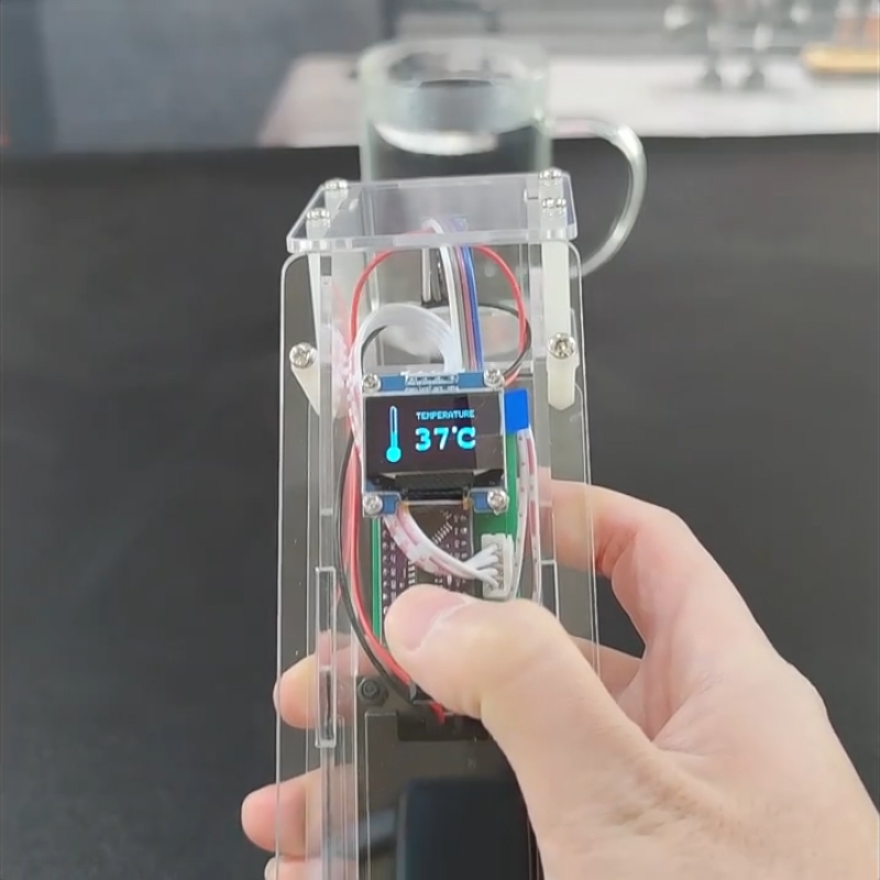 Acrylic Forehead Thermometer w - Coding Robot Toy review and price
