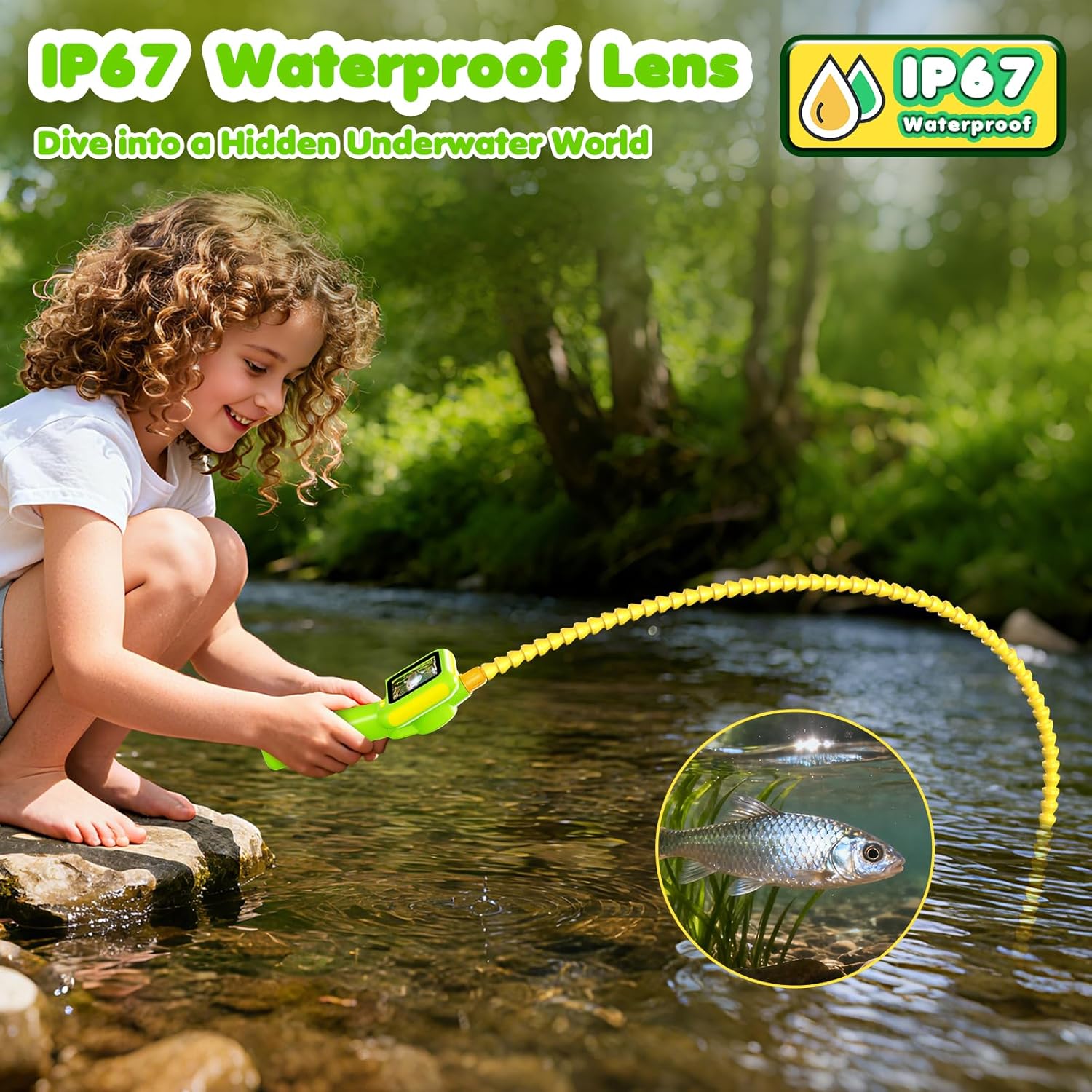 Endoscope for Kids, Borescope  - Kids Outdoor Education review and price