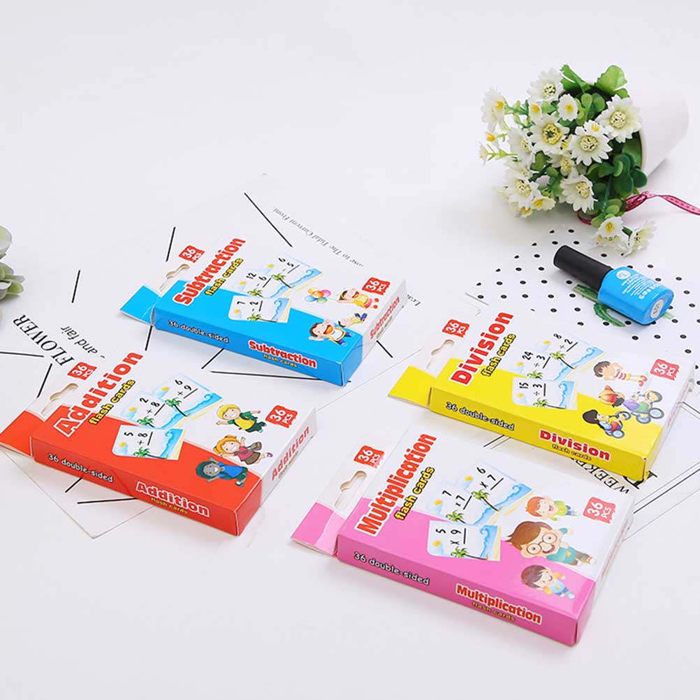 4 Boxes Childrens Math Study C - Kids Educational Box review and price