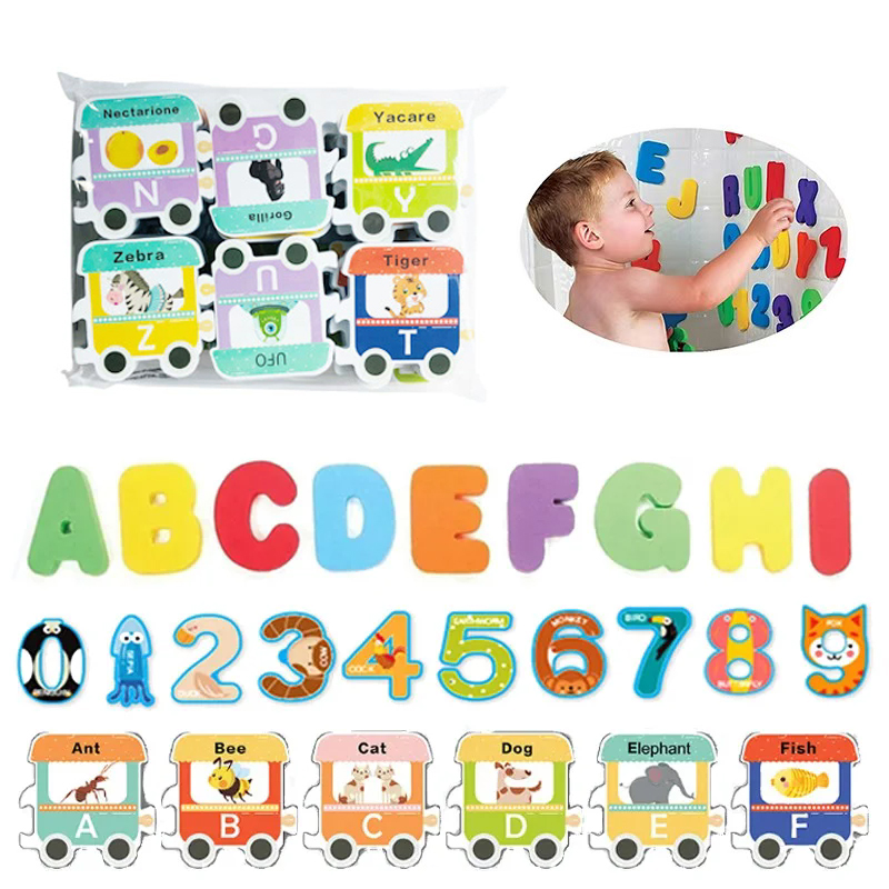 Kids Baby Bath Toys Fun Foam L - Kids Education Number review and price