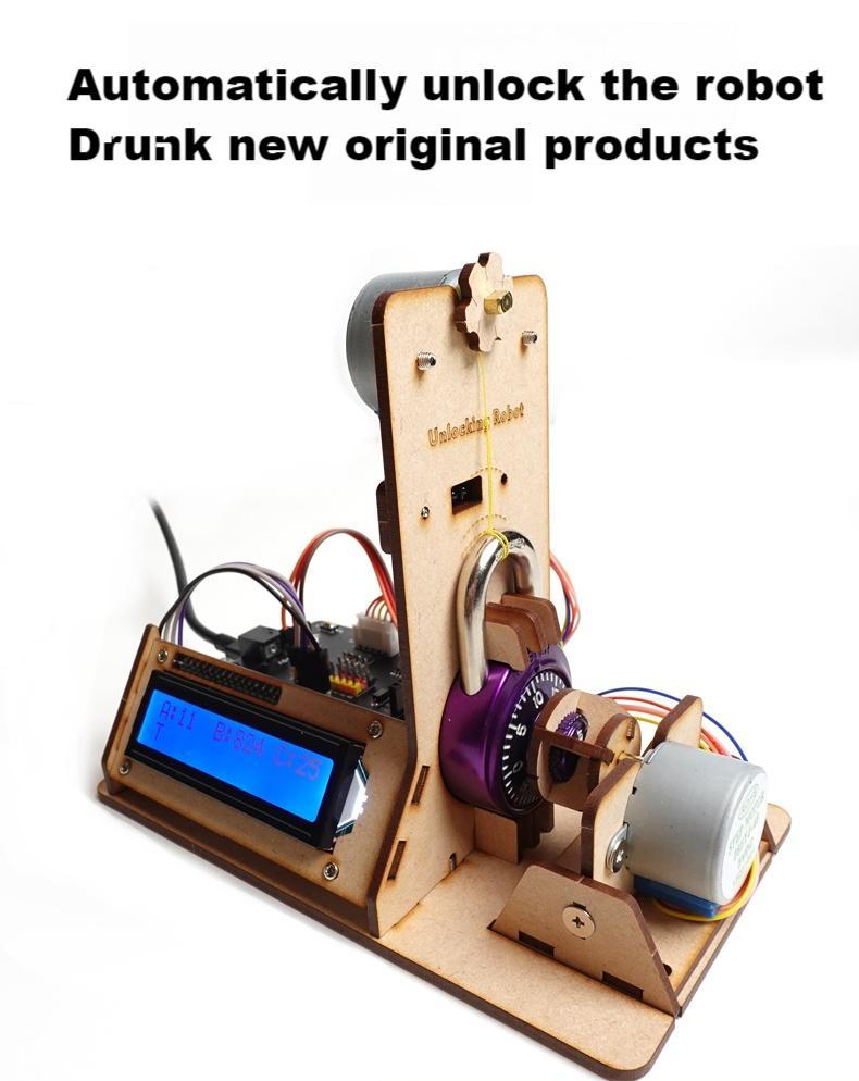 Automatic Unlocking Robot with - Coding Robot Toy review and price