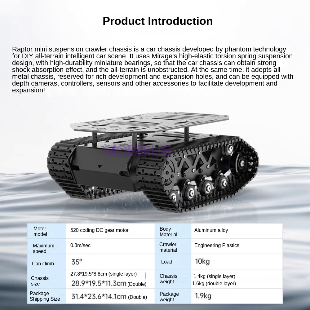 10KG Payload Metal Shock Absor - Coding Robot Toy review and price
