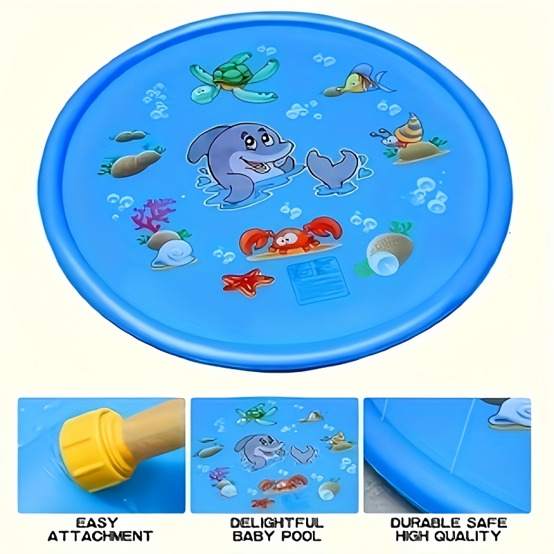 Children Play Spray Mat 100cm  - Kids Education Rug review and price